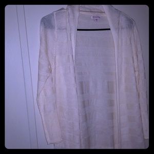 Sheer cardigan
